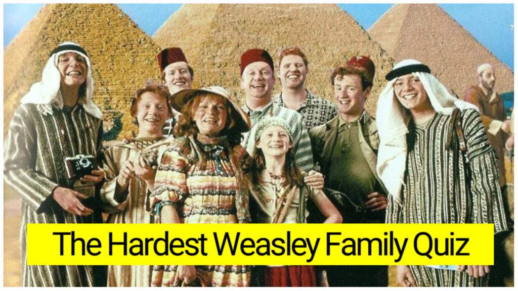 The Hardest Weasley Family Quiz